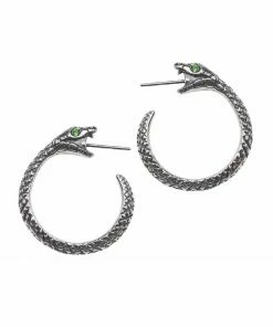 Alchemy Sophia Serpent Snake Earrings