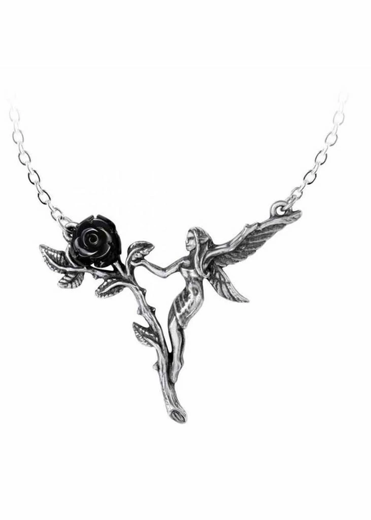 Alchemy Faerie Glade Rose Necklace 1 Alchemy Faerie Glade Rose Necklace
