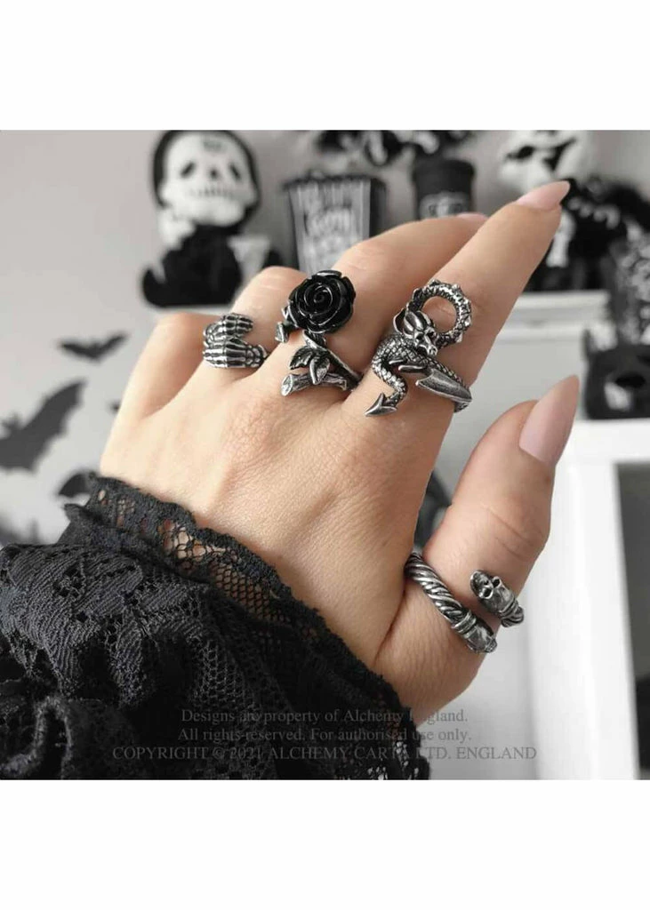 Alchemy Battle Ring Silver 2 Alchemy Battle Ring Silver - Image 2