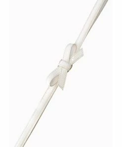 Banned Gold Rush 50's Lacquer Belt White