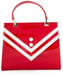 Banned Serene Waters Sailor 60's Handbag Red
