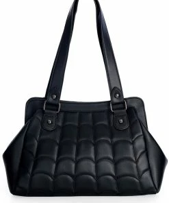 Banned Spider Bite Handbag Black