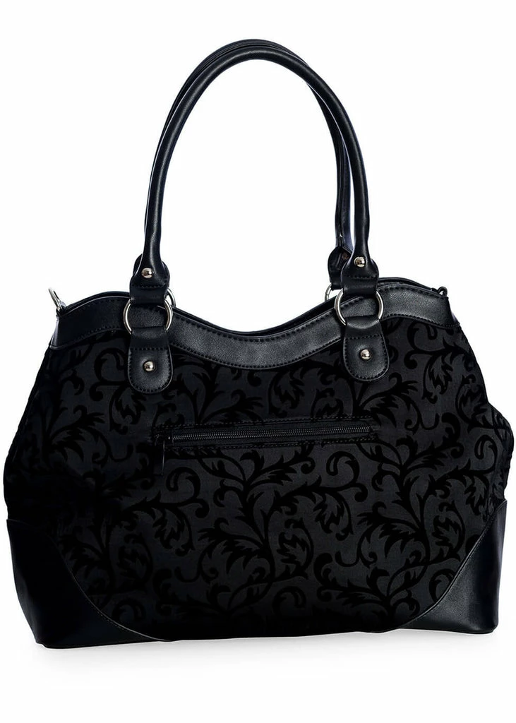 Banned Ishtar Skeleton Rose Bag Black 3 Banned Ishtar Skeleton Rose Bag Black - Image 3