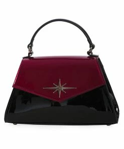 Banned Dance The Night Away Handbag Burgundy