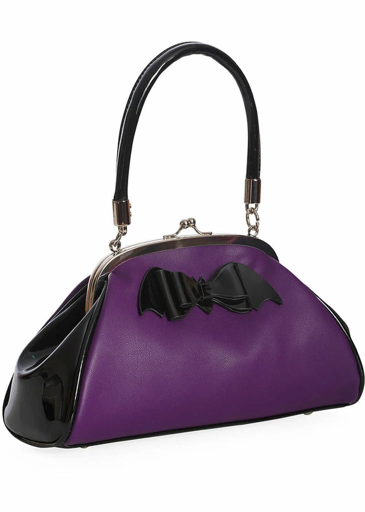 Banned Old Hallows Bag Purple 5 Banned Old Hallows Bag Purple - Image 5