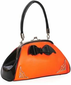 Banned Old Hallows Eve Spiderweb Bag Orange 7 Banned Old Hallows Eve Spiderweb Bag Orange -Love Vintage Sales banned BG34306 old hallows eve bag orange 0 1024x1024