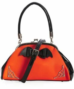 Banned Old Hallows Eve Spiderweb Bag Orange 8 Banned Old Hallows Eve Spiderweb Bag Orange -Love Vintage Sales banned BG34306 old hallows eve bag orange 3 1024x1024