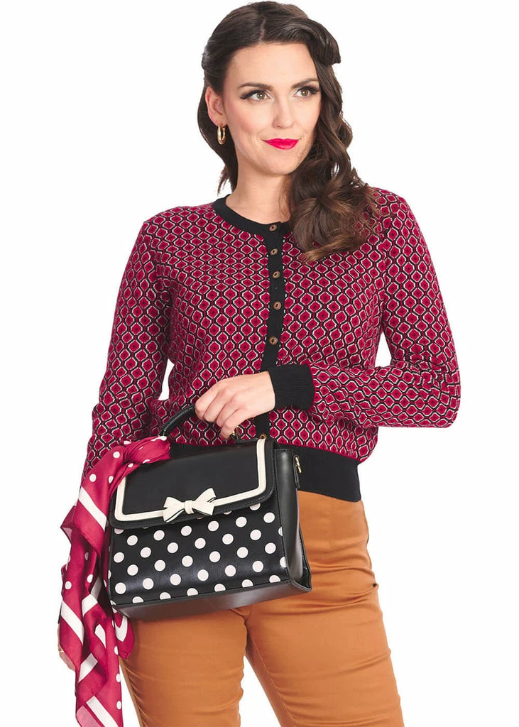 Banned Retro Influencer Handbag Black 2 Banned Retro Influencer Handbag Black - Image 2