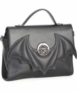 Banned Dreamcatcher Bat Bag Black -Love Vintage Sales banned BG34317 dreamcatcher bat bag blk 0 1024x1024