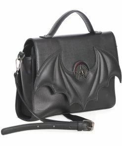 Banned Dreamcatcher Bat Bag Black -Love Vintage Sales banned BG34317 dreamcatcher bat bag blk 2 1024x1024