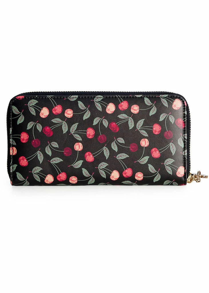 Banned Country Cherry 50's Wallet Black 2 Banned Country Cherry 50's Wallet Black - Image 2