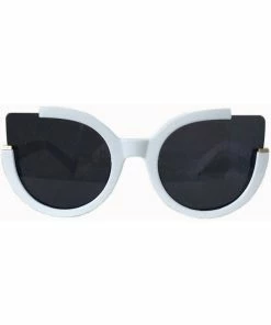 Banned Giovanna 60's Sunglasses White