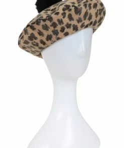 Collectif Liona Leopard 50's Beret Leopard