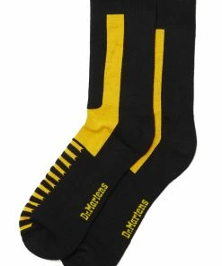 Dr. Martens The Double Doc Socks Black Yellow