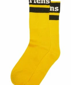 Dr. Martens Athletic Logo Socks Yellow