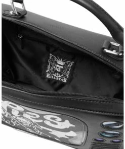 Killstar Tv Lies Handbag Black 7 Killstar Tv Lies Handbag Black -Love Vintage Sales killstar KSRA002742 tv lies handbag blk 4 1024x1024