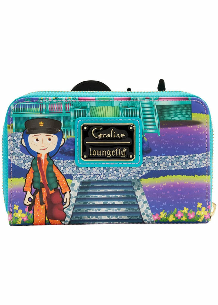 Loungefly Laike Coraline House Moon Wallet 3 Loungefly Laike Coraline House Moon Wallet - Image 3