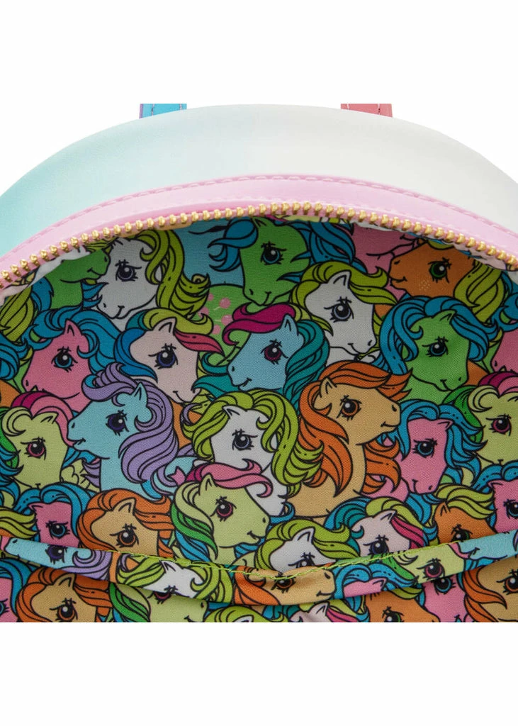Loungefly My Little Pony Castle Backpack Multi 6 Loungefly My Little Pony Castle Backpack Multi - Image 6