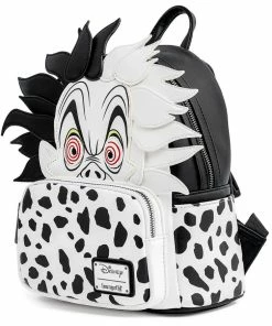 Loungefly Disney Villains Cruella De Vil Dalmation Spots Backpack -Love Vintage Sales loungefly WDBK1534 cruella de vil spots backpack 0 1024x1024