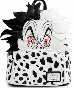 Loungefly Disney Villains Cruella De Vil Dalmation Spots Backpack