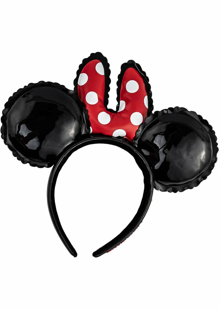 Loungefly Disney Minnie Mouse Balloon Ears Headband 3 Loungefly Disney Minnie Mouse Balloon Ears Headband - Image 3
