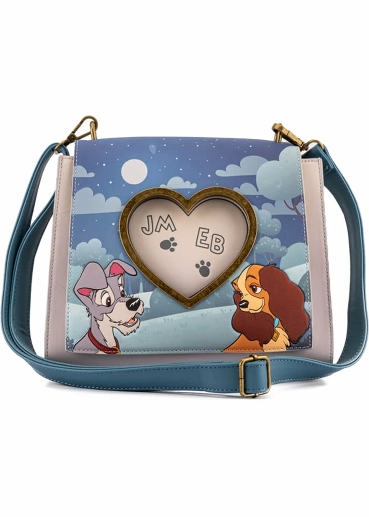 Loungefly Disney Lady And The Tramp Wet Cement Bag 4 Loungefly Disney Lady And The Tramp Wet Cement Bag - Image 4