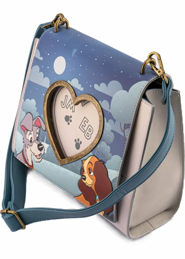 Loungefly Disney Lady And The Tramp Wet Cement Bag 5 Loungefly Disney Lady And The Tramp Wet Cement Bag - Image 5