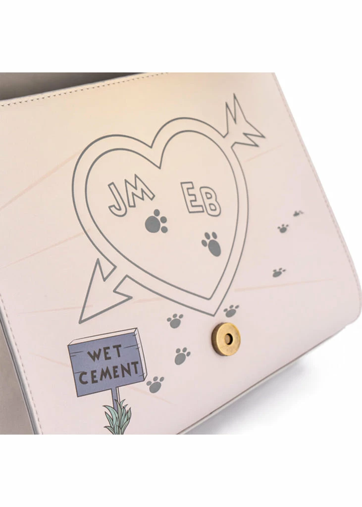 Loungefly Disney Lady And The Tramp Wet Cement Bag 6 Loungefly Disney Lady And The Tramp Wet Cement Bag - Image 6