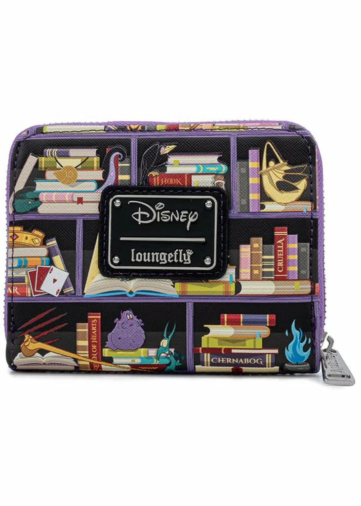 Loungefly Disney Villains Books Wallet Black 3 Loungefly Disney Villains Books Wallet Black - Image 3