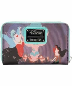 Loungefly Disney Little Mermaid Scenes Wallet 6 Loungefly Disney Little Mermaid Scenes Wallet -Love Vintage Sales loungefly WDWA2174 little mermaid scenes wallet 2 1024x1024