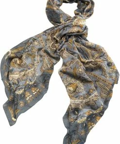 One Hundred Stars Decadent Scarf Grey