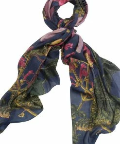 One Hundred Stars Magnolia Scarf Blue