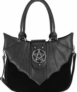Restyle Omnous Bat Bag Black