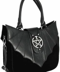 Restyle Omnous Bat Bag Black -Love Vintage Sales restyle 4202229090 onmous bat bag blk 1 0829adba 536f 4238 95ff aad6df4a7281 1024x1024
