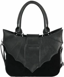 Restyle Omnous Bat Bag Black -Love Vintage Sales restyle 4202229090 onmous bat bag blk 5 b61d4bd5 1f59 4214 8705 b08ee68104a5 1024x1024