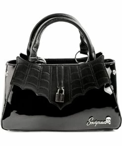 Sourpuss Locked Out Glossy Bag Black