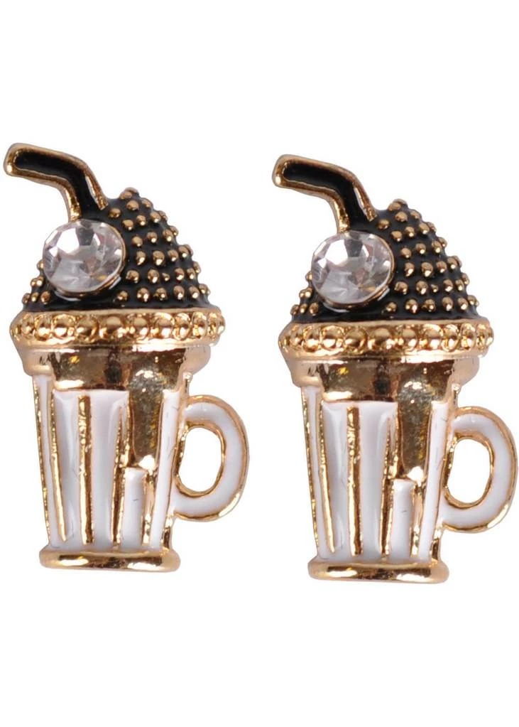 Succubus Milkshake Glossy Earrings White 1 Succubus Milkshake Glossy Earrings White