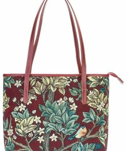 Tapestry Bags Morris Tree Of Life Shoulderbag Red