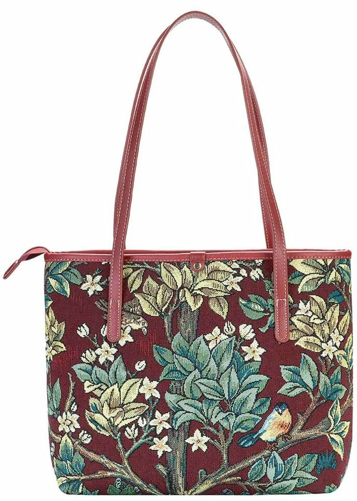Tapestry Bags Morris Tree Of Life Shoulderbag Red 6 Tapestry Bags Morris Tree Of Life Shoulderbag Red - Image 6