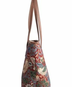 Tapestry Bags Morris Strawberry Thief Shoulderbag Red -Love Vintage Sales tapestry bags COLL STRD strawberry thief shoulderbag red 2 1024x1024