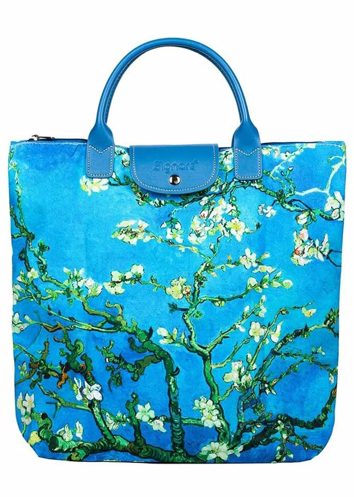 Tapestry Bags Van Gogh Almond Blossoms Foldable Bag