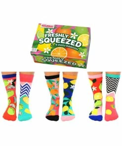 United Odd Socks 6 Ladies Socks Freshly Squeezed
