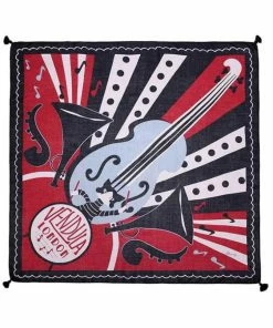 Vendula London House Of Jazz Scarf Red