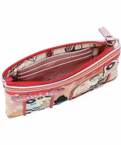 Vendula London Vinyl Zipper Coin Purse Wallet Multi -Love Vintage Sales vendula F27492571 vinyl zipper coin purse 1 1024x1024