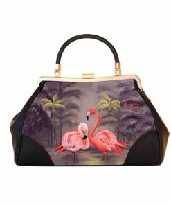 Woody Ellen Flamingo 50's Handbag